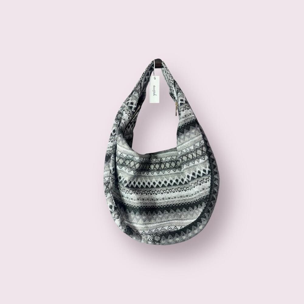 NWT Ecostitch Gcostitel Woven Cotton Tote Bag